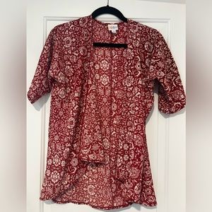 LuLaRoe Floral Bianca Cardigan